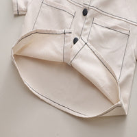 Load image into Gallery viewer, 2 Pieces Set Baby Kid Boys Solid Color Tops And Shorts Wholesale 250604114
