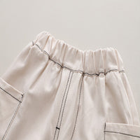 Load image into Gallery viewer, 2 Pieces Set Baby Kid Boys Solid Color Tops And Shorts Wholesale 250604114
