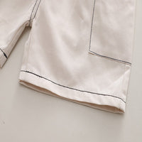 Load image into Gallery viewer, 2 Pieces Set Baby Kid Boys Solid Color Tops And Shorts Wholesale 250604114
