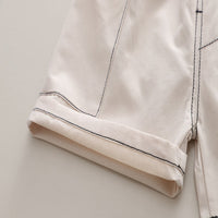 Load image into Gallery viewer, 2 Pieces Set Baby Kid Boys Solid Color Tops And Shorts Wholesale 250604114
