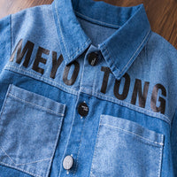 Load image into Gallery viewer, 2 Pieces Set Baby Kid Boys Letters Shirts And Solid Color Shorts Wholesale 250604115
