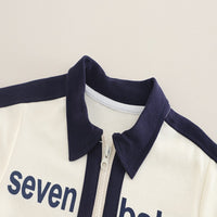 Load image into Gallery viewer, 2 Pieces Set Baby Kid Boys Letters Color-blocking Tops And Shorts Wholesale 250604117
