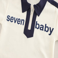 Load image into Gallery viewer, 2 Pieces Set Baby Kid Boys Letters Color-blocking Tops And Shorts Wholesale 250604117
