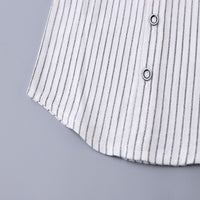 Load image into Gallery viewer, 3 Pieces Set Baby Kid Boys Striped Shirts Checked Vests Waistcoats And Shorts Wholesale 250604119

