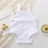 Load image into Gallery viewer, Baby Girls Boys Solid Color Rompers Wholesale 25060414
