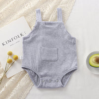 Load image into Gallery viewer, Baby Girls Boys Solid Color Rompers Wholesale 25060414
