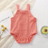 Load image into Gallery viewer, Baby Girls Boys Solid Color Rompers Wholesale 25060414
