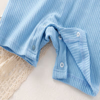 Load image into Gallery viewer, Baby Boys Solid Color Rompers Wholesale 25060415
