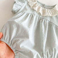 Load image into Gallery viewer, Baby Girls Solid Color Rompers Wholesale 25060426

