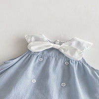 Load image into Gallery viewer, Baby Girls Striped Rompers Wholesale 25060428
