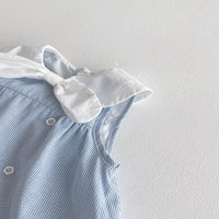 Load image into Gallery viewer, Baby Girls Striped Rompers Wholesale 25060428
