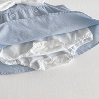 Load image into Gallery viewer, Baby Girls Striped Rompers Wholesale 25060428
