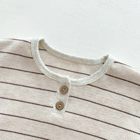 Load image into Gallery viewer, 2 Pieces Set Baby Boys Striped Tank Tops And Shorts Wholesale 25060430
