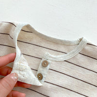 Load image into Gallery viewer, 2 Pieces Set Baby Boys Striped Tank Tops And Shorts Wholesale 25060430
