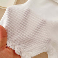 Load image into Gallery viewer, Baby Girls Solid Color Rompers Wholesale 25060432
