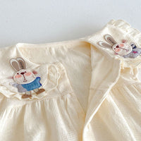 Load image into Gallery viewer, Baby Girls Solid Color Cartoon Rompers Wholesale 25060433
