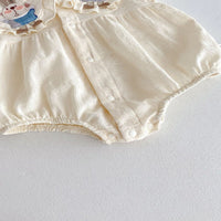 Load image into Gallery viewer, Baby Girls Solid Color Cartoon Rompers Wholesale 25060433
