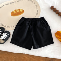 Load image into Gallery viewer, 2 Pieces Set Baby Kid Boys Cartoon Print Shirts And Solid Color Shorts Wholesale 25060435
