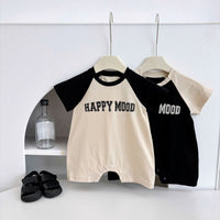 Load image into Gallery viewer, Baby Boys Letters Color-blocking Rompers Wholesale 25060436
