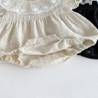 Load image into Gallery viewer, Baby Girls Solid Color Rompers Wholesale 25060437
