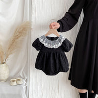 Load image into Gallery viewer, Baby Girls Solid Color Rompers Wholesale 25060437
