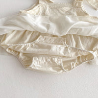 Load image into Gallery viewer, Baby Girls Solid Color Rompers Wholesale 25060439
