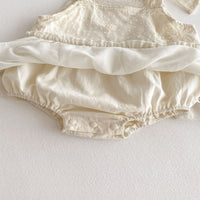 Load image into Gallery viewer, Baby Girls Solid Color Rompers Wholesale 25060439
