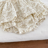 Load image into Gallery viewer, Baby Girls Flower Print Rompers Wholesale 25060440
