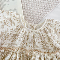 Load image into Gallery viewer, Baby Girls Flower Print Rompers Wholesale 25060440
