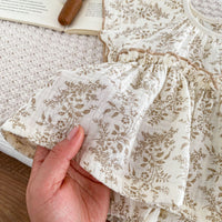 Load image into Gallery viewer, Baby Girls Flower Print Rompers Wholesale 25060440
