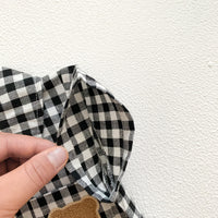 Load image into Gallery viewer, Baby Boys Checked Cartoon Rompers Wholesale 25060441
