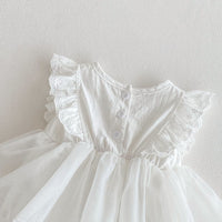 Load image into Gallery viewer, Baby Girls Solid Color Rompers Wholesale 25060444
