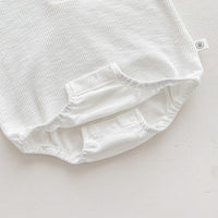 Load image into Gallery viewer, Baby Girls Boys Solid Color Embroidered Rompers Wholesale 25060447
