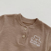 Load image into Gallery viewer, Baby Girls Boys Solid Color Embroidered Rompers Wholesale 25060447
