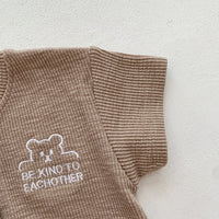 Load image into Gallery viewer, Baby Girls Boys Solid Color Embroidered Rompers Wholesale 25060447
