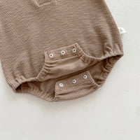 Load image into Gallery viewer, Baby Girls Boys Solid Color Embroidered Rompers Wholesale 25060447
