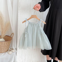 Load image into Gallery viewer, Baby Girls Solid Color Dresses Wholesale 25060450
