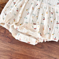 Load image into Gallery viewer, Baby Girls Flower Fruit Rompers Wholesale 25060452
