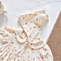 Load image into Gallery viewer, Baby Girls Flower Fruit Rompers Wholesale 25060452
