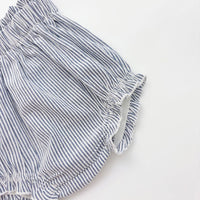 Load image into Gallery viewer, 2 Pieces Set Baby Girls Striped Tank Tops And Shorts Wholesale 25060454
