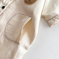 Load image into Gallery viewer, Baby Girls Boys Solid Color Cartoon Rompers Wholesale 25060458
