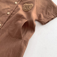 Load image into Gallery viewer, Baby Girls Boys Solid Color Cartoon Rompers Wholesale 25060458
