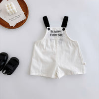 Load image into Gallery viewer, 2 Pieces Set Baby Boys Striped Tank Tops And Solid Color Rompers Wholesale 25060459
