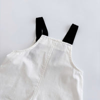 Load image into Gallery viewer, 2 Pieces Set Baby Boys Striped Tank Tops And Solid Color Rompers Wholesale 25060459
