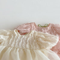 Load image into Gallery viewer, Baby Girls Solid Color Flower Rompers Wholesale 25060468
