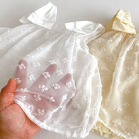 Load image into Gallery viewer, Baby Girls Solid Color Rompers Wholesale 25060471
