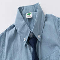 Load image into Gallery viewer, Baby Kid Boys Solid Color Letters Shirts Wholesale 25060477
