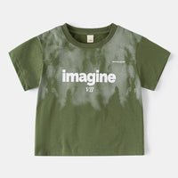 Load image into Gallery viewer, Kid Boys Letters Color-blocking Tops Wholesale 25060478
