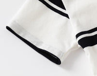 Load image into Gallery viewer, Baby Kid Boys Striped Letters Polo Shirts Wholesale 25060480
