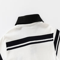 Load image into Gallery viewer, Baby Kid Boys Striped Letters Polo Shirts Wholesale 25060480
